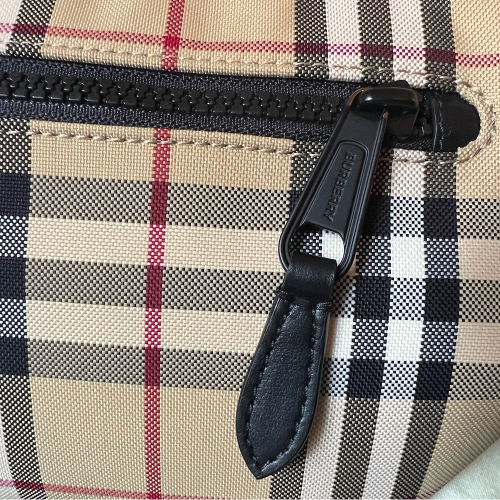 New BURBERRY check bag Sonny Belt bag waist Fanny pack shoulder Bag NWT - Picture 12 of 13